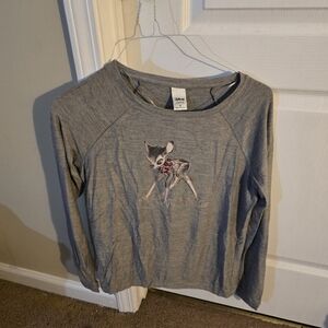 Disney Gray Bambi Sweatshirt